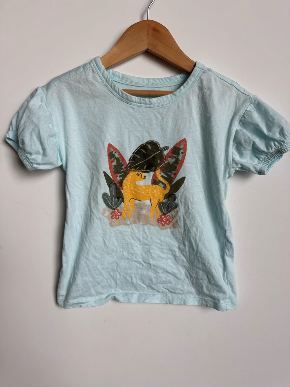 Girls Light Blue graphic Tee